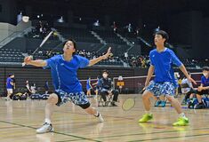 高校総体栃木県予選・バドミントンダブルス