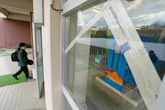 後発地震注意情報の中、登校再開