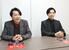 　「ＤＡＺＺＬＥ」の長谷川達也（左）と飯塚浩一郎＝東京都港区