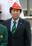 7人制ラグビーのキャップ授与式