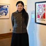 拓版画家臼田さんの作品21点　鹿沼・川上澄生美術館で企画展スタート　精霊や動物などテーマ