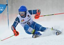 横尾錬（足大付高）伸びず17位　悪条件下での苦闘...糧に　冬季国体・少年男子大回転