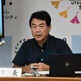 LRT西側開業延期巡り宇都宮市長、公約守れず「申し訳ない」　東武宇都宮線乗り入れは「相当な時間」