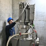 マイクロ水力発電所が開所　那須塩原の折戸調整池　水流活用、二酸化炭素98トン削減
