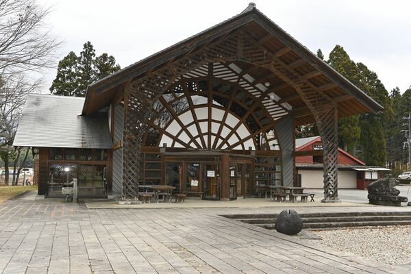 空き施設となっている旧なすとらん