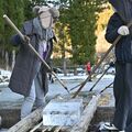 日光の氷屋徳次郎で天然氷の切り出し始まる　厳しい寒さが育む「涼」　計160トン、全国に出荷へ