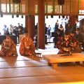 包丁やまな板にありがとう　神前に日本料理を奉納　日光二荒山神社で「包丁式」