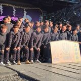 Ｊ２復帰へ決意新た　栃木SC、宇都宮二荒山神社で必勝祈願