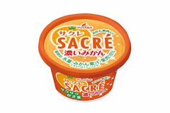 「サクレ濃いみかん」がアイス部門１位　新商品グランプリ2024秋冬　フタバ食品、23日発売