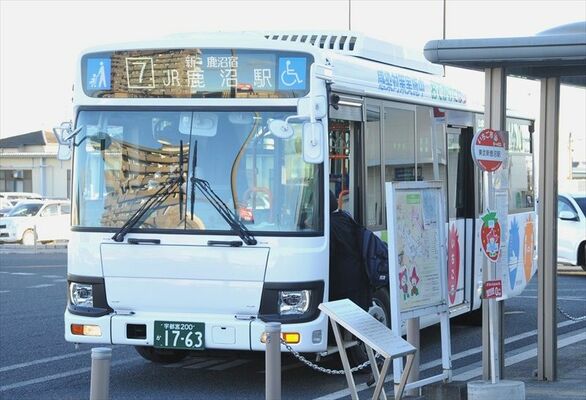 ４月に料金が改定された市コミュニティーバス「リーバス」