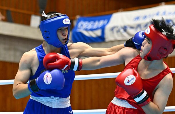 上位進出の期待が懸かる少年男子ウエルター級の市村奏太＝８月の全国高校総体