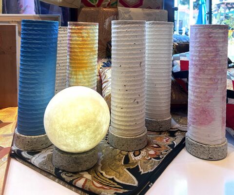 米国で展示販売されているインテリアちょうちん
