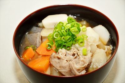 具だくさん豚汁