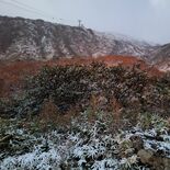 県内各地で今季一番の冷え込み　那須岳うっすら雪化粧　昨年より２日早く