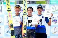 内藤優勝、葛西が２位