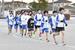 １６年ぶりの出場で上位進出をうかがう男子の西那須野＝西那須野中校庭