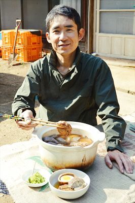 「小砂綿部農園」の綿部隆太さん