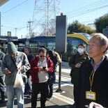 ＬＲＴ、16途上国が視察　乗り換え施設にも関心　ＪＩＣＡ研修で