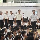 「オレンジ色の応援団が力に」　甲子園16強入り石橋ナインが報告会
