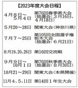 夏大会は７月７日開幕　栃木県高野連、23年度日程発表