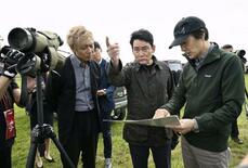 野口健さん釧路メガソーラー視察