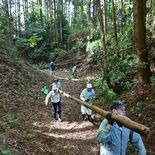 幻の城「鹿沼城」を観光スポットに　遺構整備へ市民16人で「きれいにし隊」