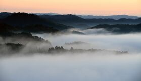 鎌倉山の雲海　茂木
