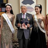 ベスト・オブ・ミス栃木県代表６人が知事を表敬　「栃木の魅力、世界へ発信」
