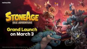 NETMARBLE、『StoneAge Idle Adventure』を本日全世界配信開始