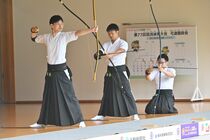 とちぎ国体会期前競技第４日・弓道近的成年男女