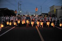 芳賀・祇園祭提灯行列