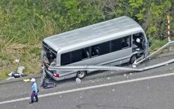 バス運転の容疑者を鑑定留置
