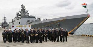 インド海軍艦艇が横須賀に寄港