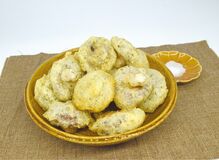しいたけのチーズフリッターサクサクの食感を楽しめる！