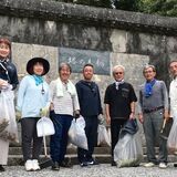 沖縄慰霊の日を前に「栃木の塔」を清掃　沖縄栃木県人会