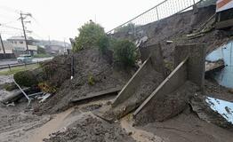 ６日からの大雨を激甚災害指定へ