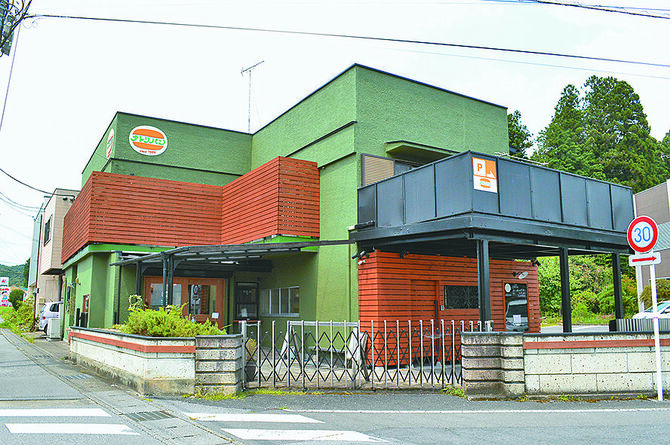 古峰原街道沿いにあります