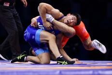 レスリング石黒、初のメダル確定