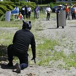クマが校庭に出没したら？　日光で今市署が初の訓練　関係機関100人が注…