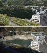 記録的少雨で太平洋側渇水