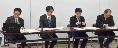 大阪管隆起、地盤固める薬液注入