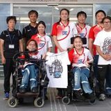 ボッチャ代表に県内からエール「熱い駆け引き期待」パラリンピック前に日本代表が強化合宿
