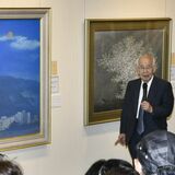 春の院展栃木展で開幕式　さくらの荒井寛方記念館　引き継いだ伝統、文化を未来へ発信