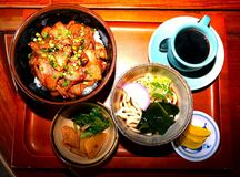 【食べた？】絶妙なタレ、ご飯が進む　豚丼セット　やまなか茶屋（日光）