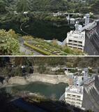 記録的少雨で太平洋側渇水