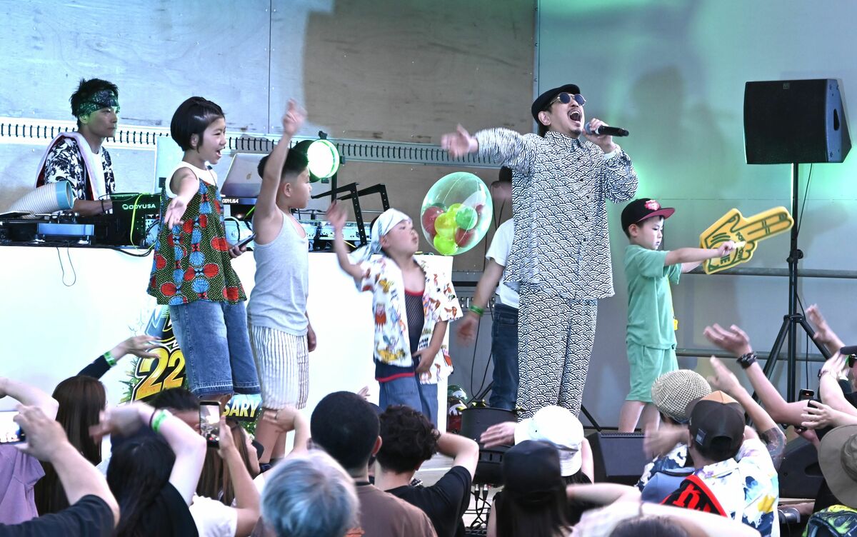 三木道三さんら出演、日光で大型レゲエライブ 県内外から1000人来場