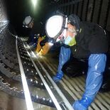 下水道管の点検、修繕工事は？　マンホールの下で奮闘　宇都宮市の担当者に…