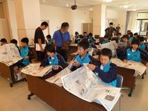 割り付けを工夫／大田原市佐久山中