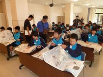割り付けを工夫／大田原市佐久山中