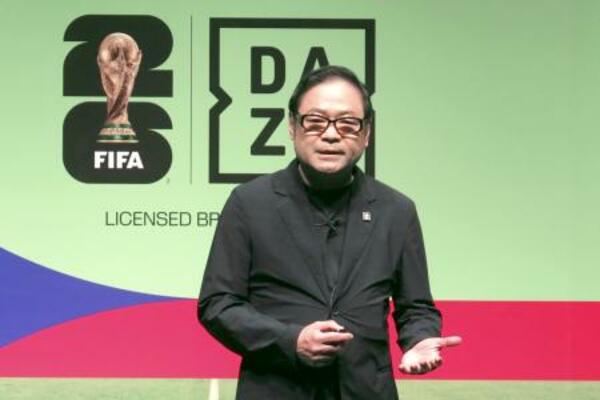 DAZNの日本法人の笹本裕CEO=5月、東京都内